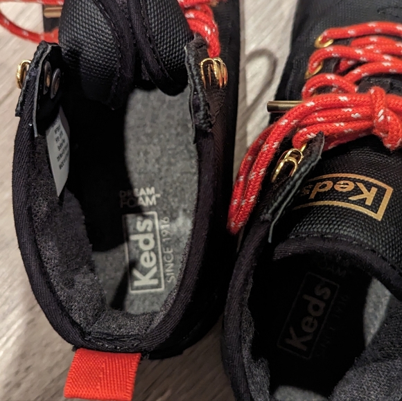 Keds Womens Scout II Duck Casual Boots Ankle - Deep Black - Size 8 - Picture 6 of 9